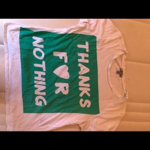 Cute sassy t shirt from Zara